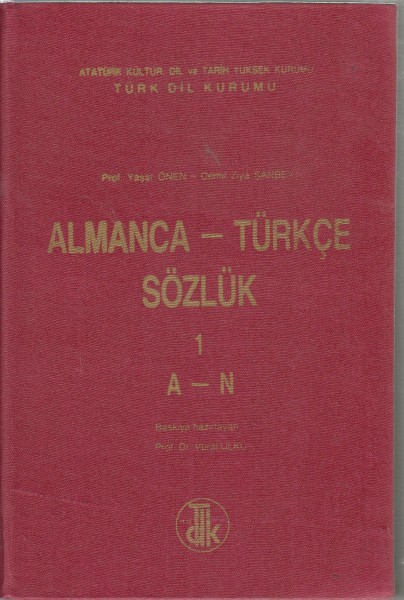 Almanca -Türkce sözlük 1 A-N