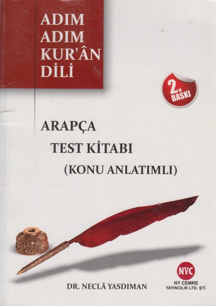 Adim Adim Kur'an Dili Arapca Test Kitabi Konu Anlatimli