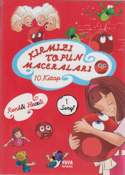 kirmizi topun maceralari 10 kitab renkli heceli 1 sinf