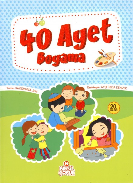 40 Ayet Boyama
